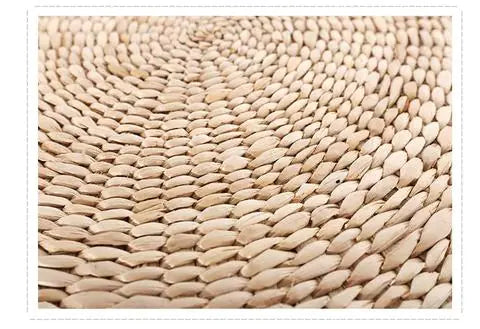 Rush Grass Meditation Cushion and Yoga Mat