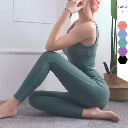 2019 New Korean High-Waist Butt-Lifting Workout Pants