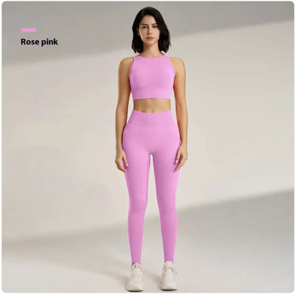 Women's Yoga Workout Outfit Set