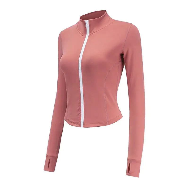 Women's Slim Fit Long Sleeve Yoga Workout Top