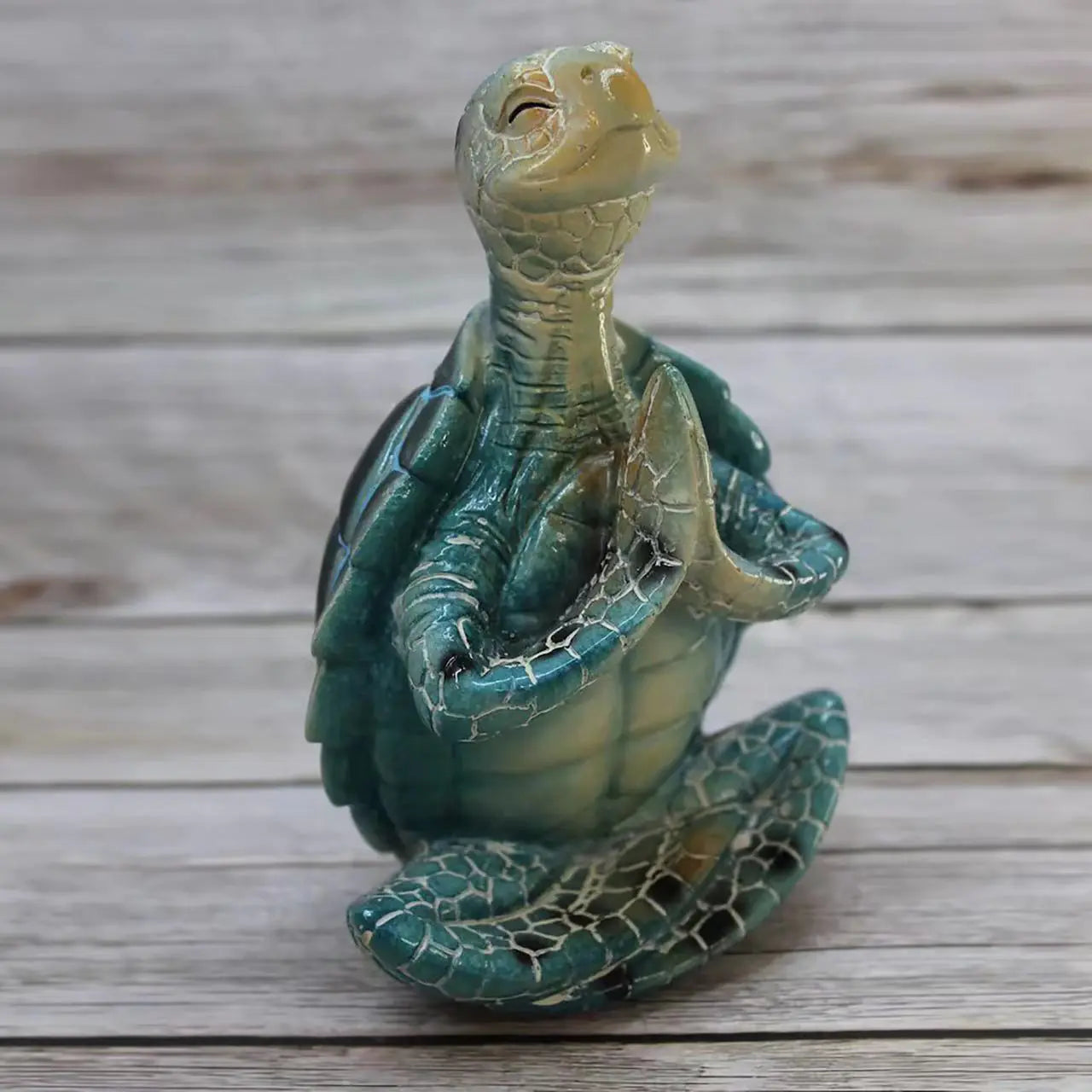 Cross-Border Yoga Meditation Turtle Resin Statue Decor