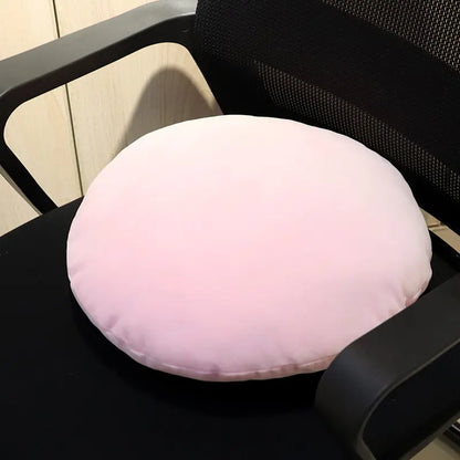 Soft Round Velvet Meditation Cushion for Tatami Floor