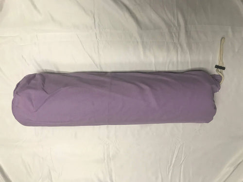 Therapists Choice® Microfiber Bolster Cover with Drawstring Closure Soft & Durable Size: 6" x 27" (Cover Only Bolster Not Included) (Lavender)