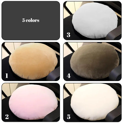 Soft Round Velvet Meditation Cushion for Tatami Floor