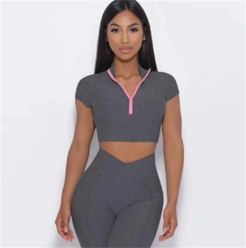 High Waist Yoga Clothes with Hip Lift Sports Bra