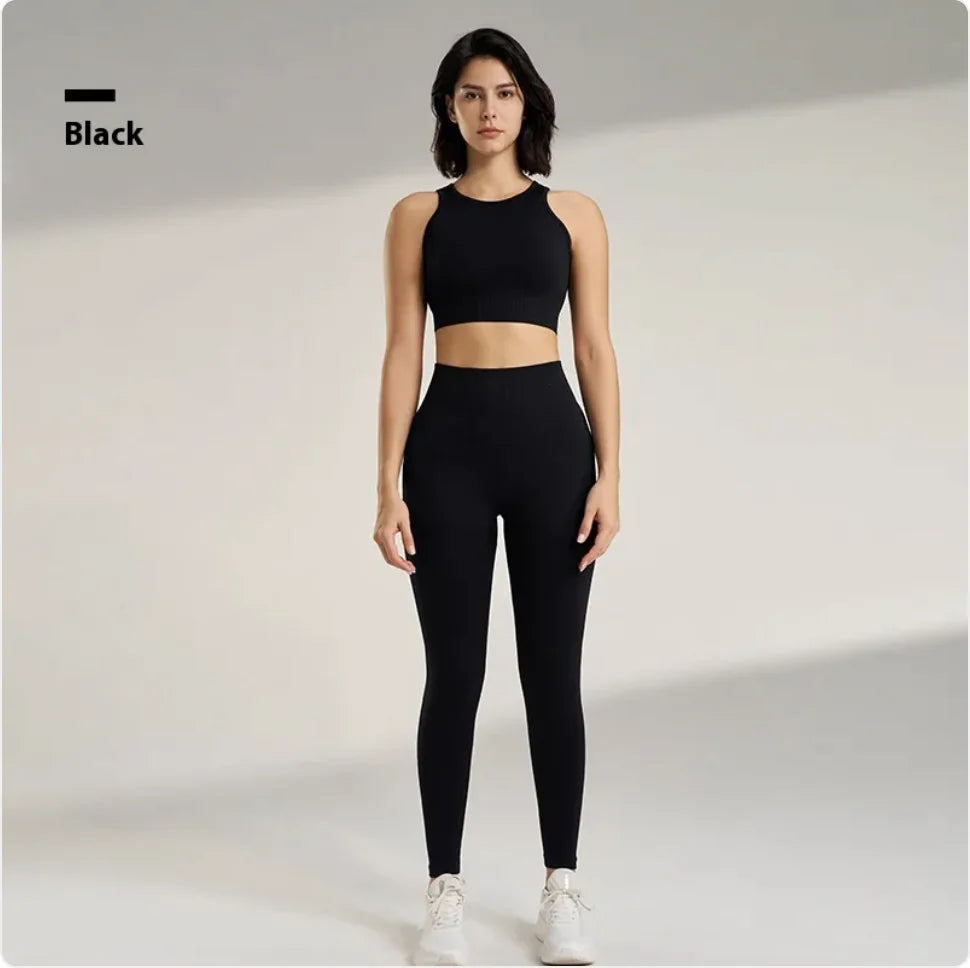 Women's Yoga Workout Outfit Set
