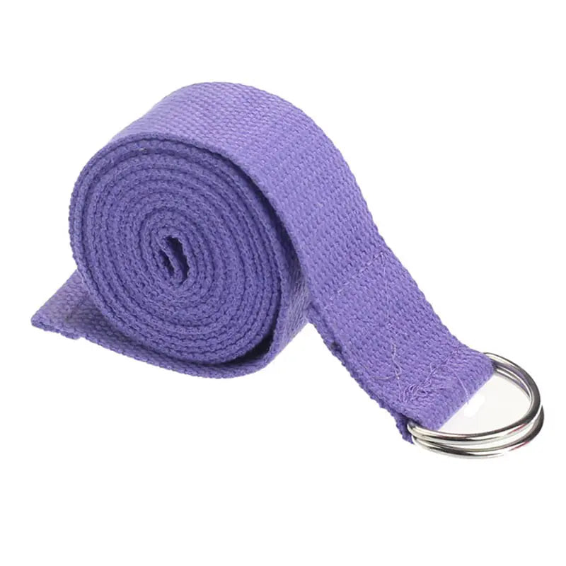 Yoga Stretch Strap - Cotton Resistance Band for Flexibility