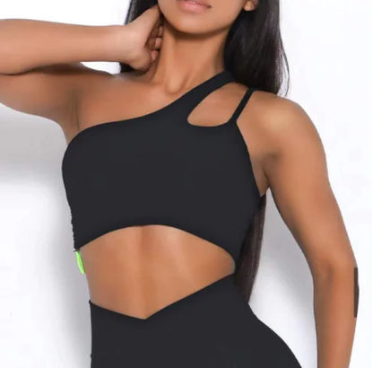 High Waist Yoga Clothes with Hip Lift Sports Bra