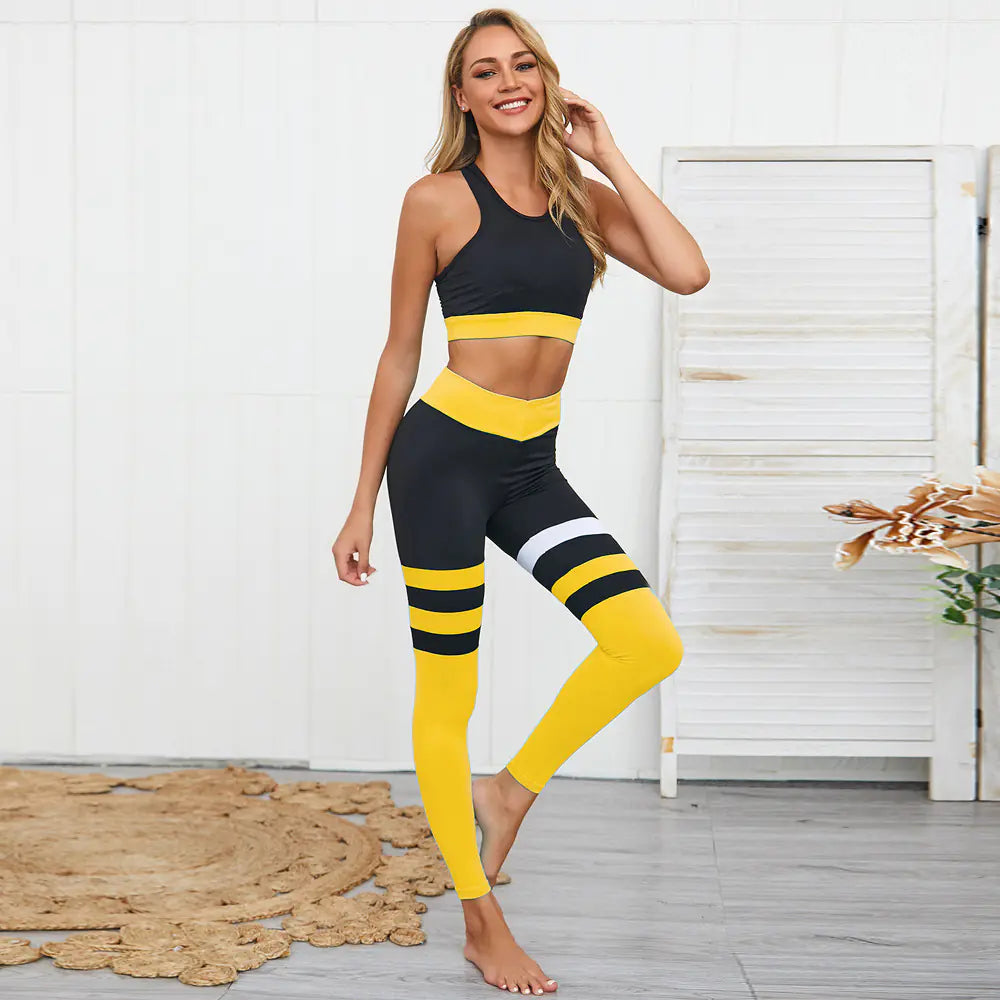 Tight-Fitting Yoga Workout Set