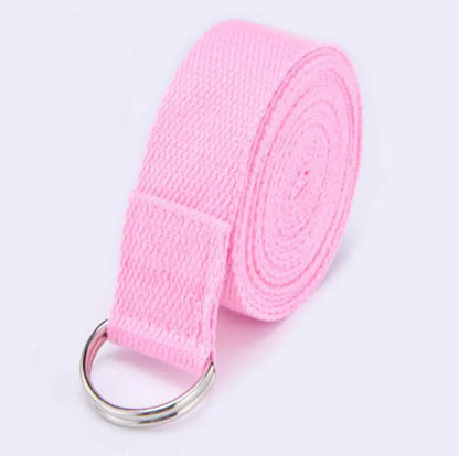 Yoga Stretch Strap - Cotton Resistance Band for Flexibility