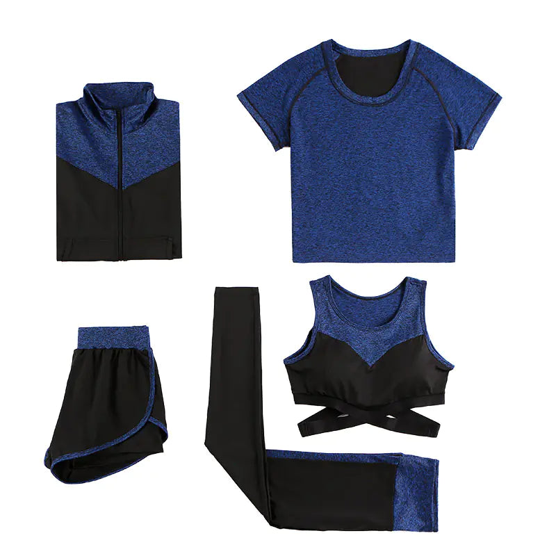 Plus Size Yoga and Workout Set for Women