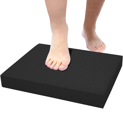 Exercise Balance Pad Balance Pads for Physical Therapy Equipment & Strength Stability Training Non-Slip Foam Pad for Pilates Meditation - Pink