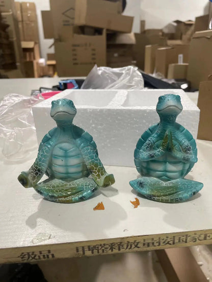 Cross-Border Yoga Meditation Turtle Resin Statue Decor