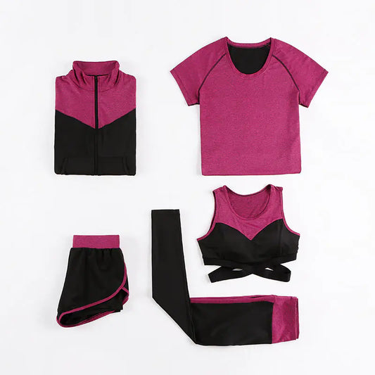 Plus Size Yoga and Workout Set for Women