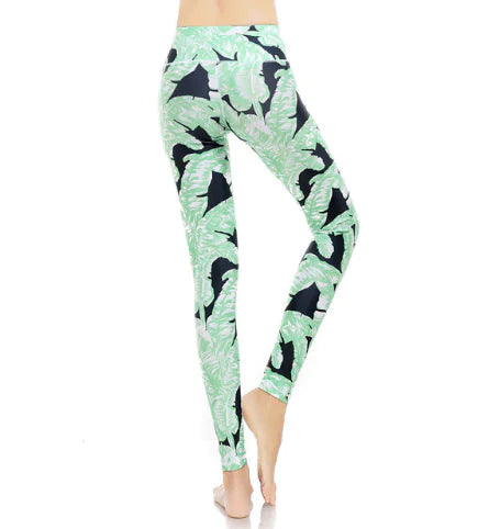 Women's Printed Yoga and Workout Leggings
