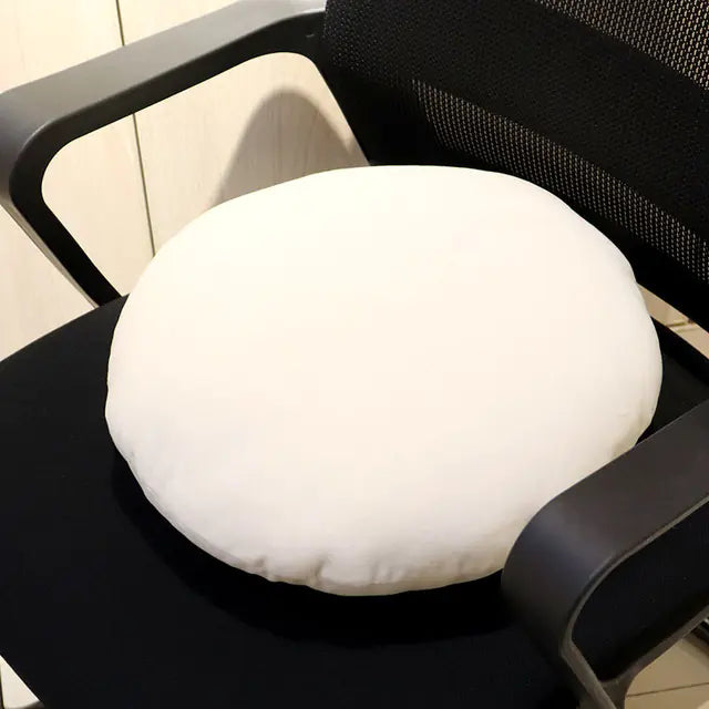 Soft Round Velvet Meditation Cushion for Tatami Floor