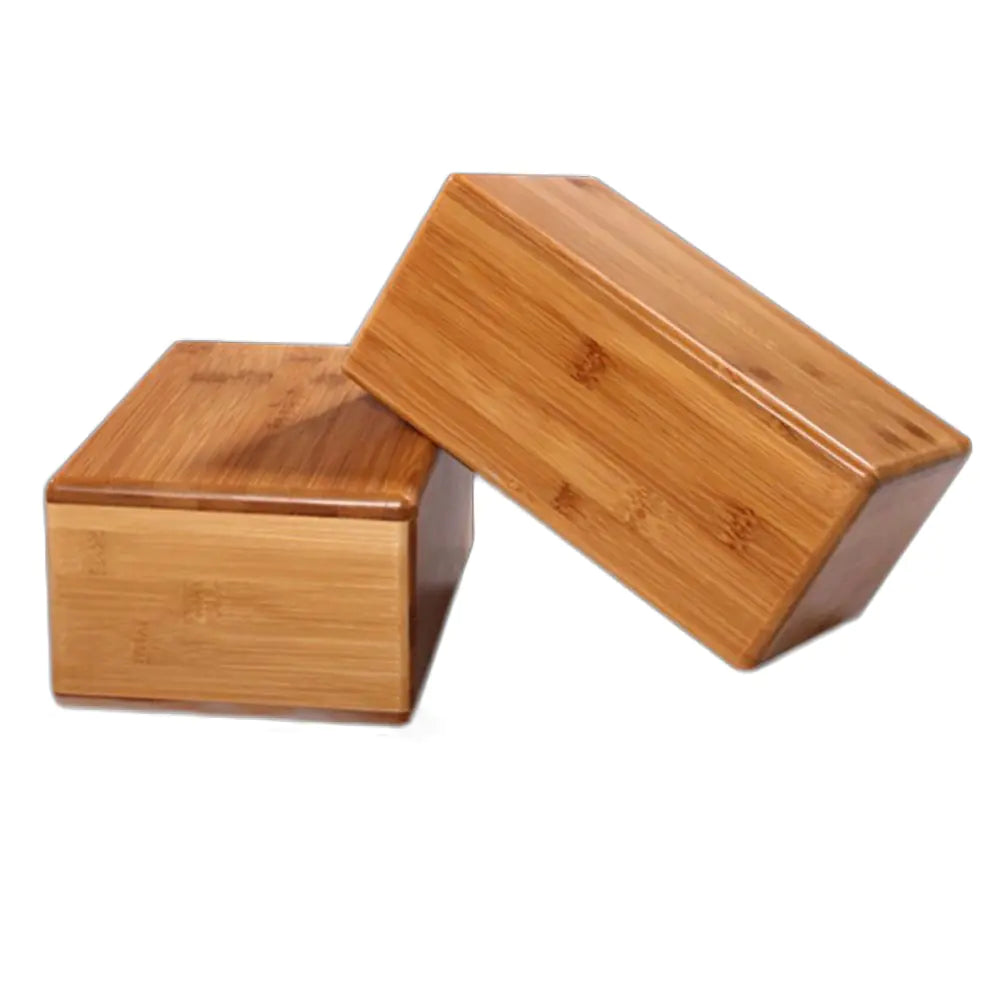 Bamboo Yoga Block - Fitness Support Equipment