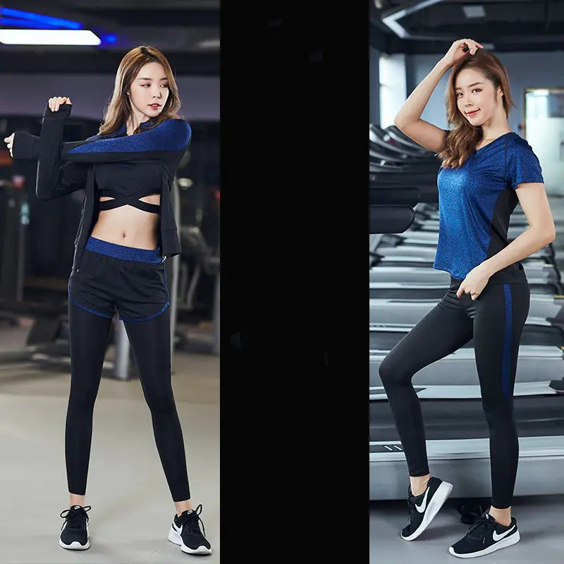 Plus Size Yoga and Workout Set for Women