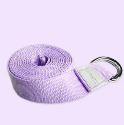 Cotton Yoga Stretch Strap for Flexibility and Support