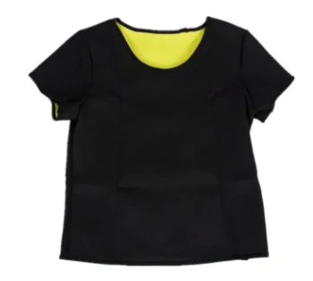 Women's Yoga Workout Top - Slimming Short Sleeve Shirt