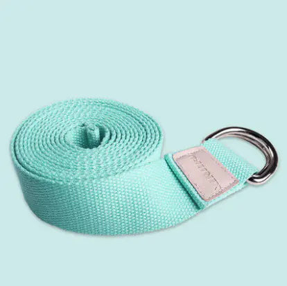 Cotton Yoga Stretch Strap for Flexibility and Support