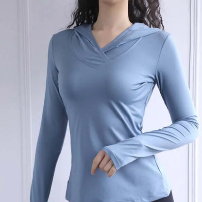 Long Sleeve Women's Yoga Workout Apparel