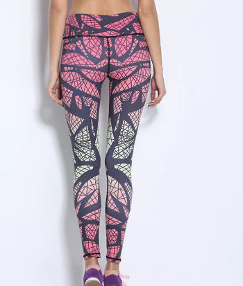Women's Printed Yoga and Workout Leggings