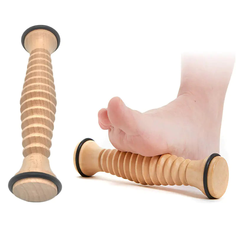 Wooden Roller Massage Sticks